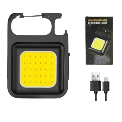 Mini lampe de poche led COB multifonctions